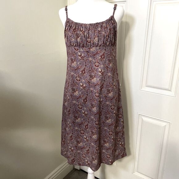 Jonathan Martin Dresses & Skirts - Jonathan Martin Paisley Empire Style Dress Vintage YK2 Size S/M (See photos)